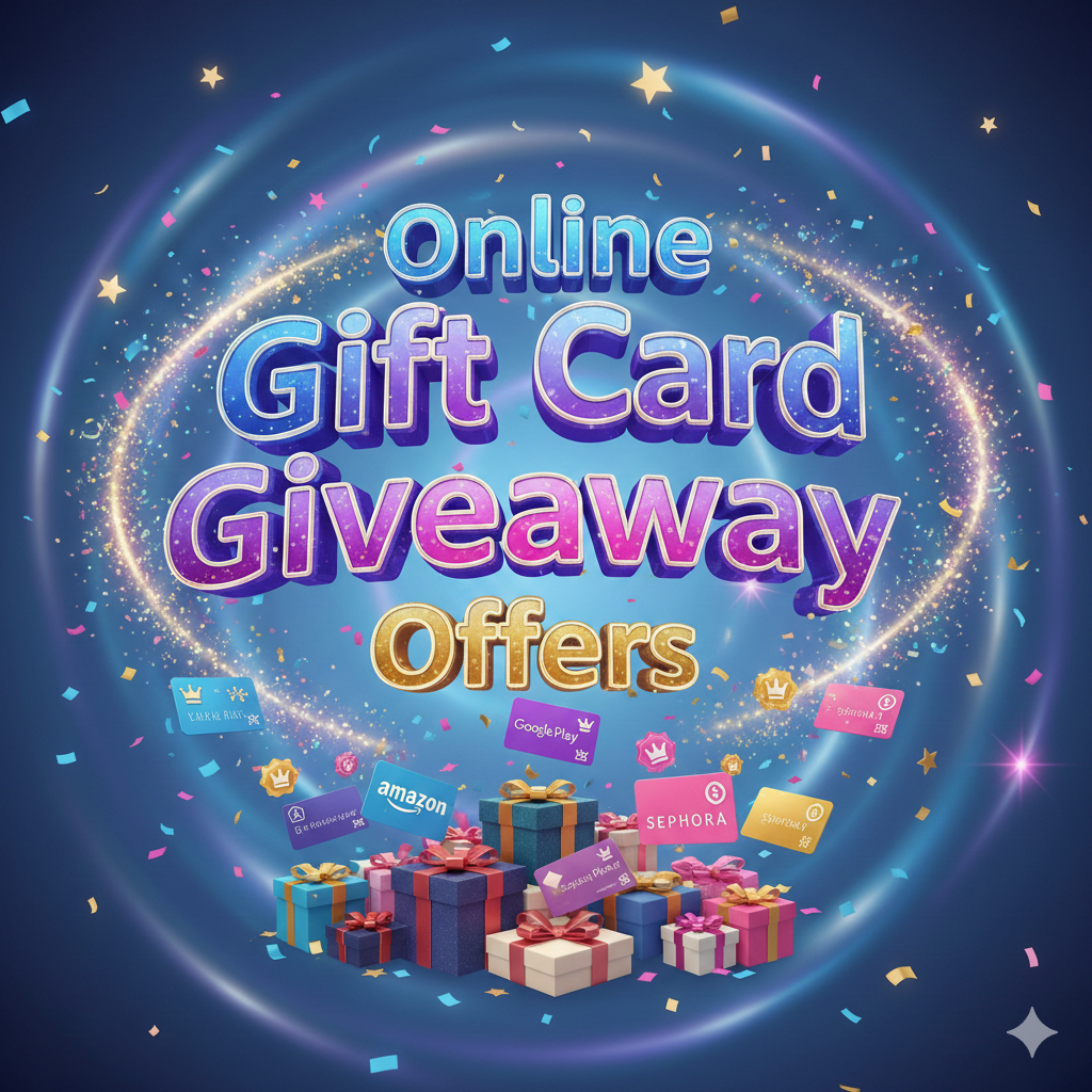 Online Gift Card Giveaway Offers