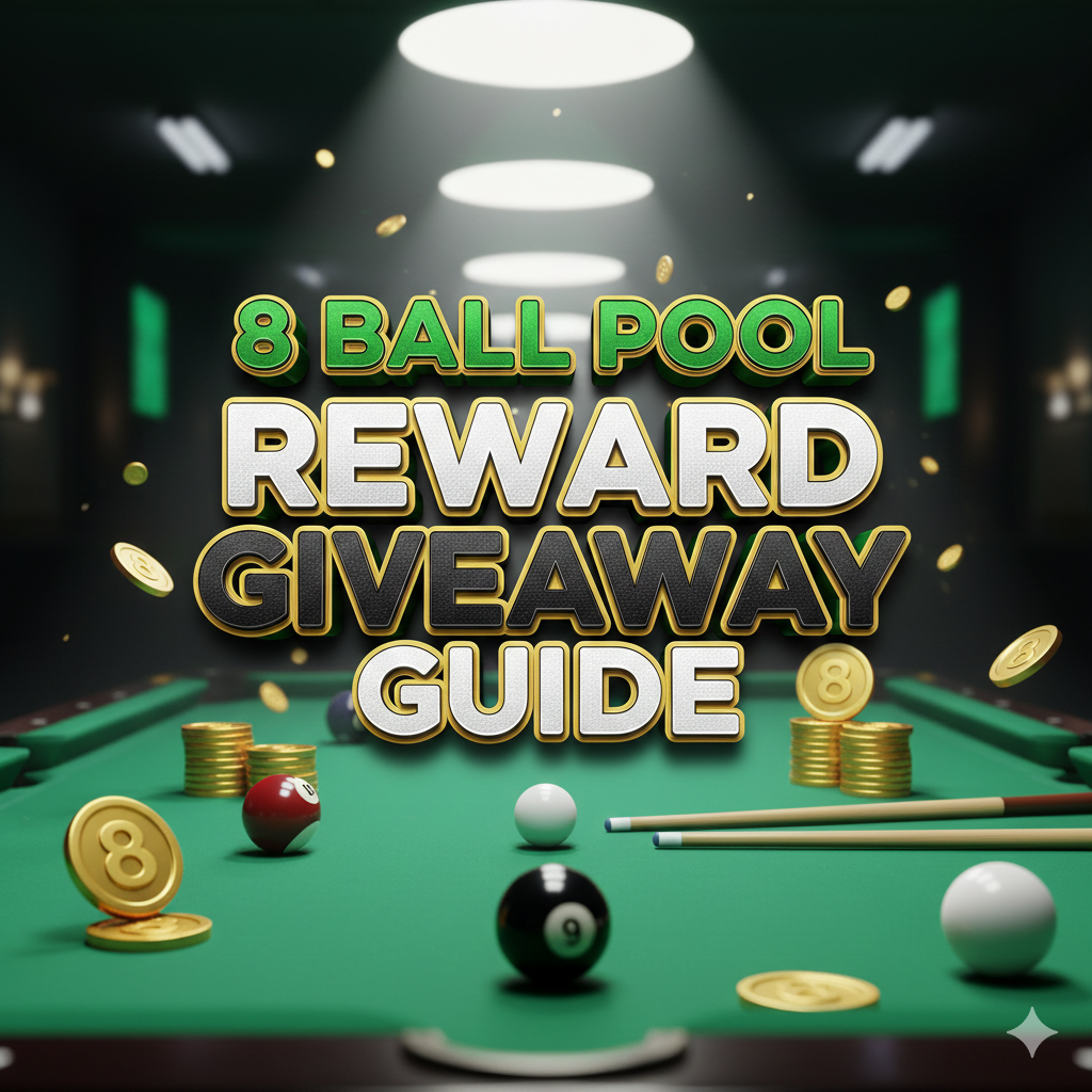8 Ball Pool Reward Giveaway Guide